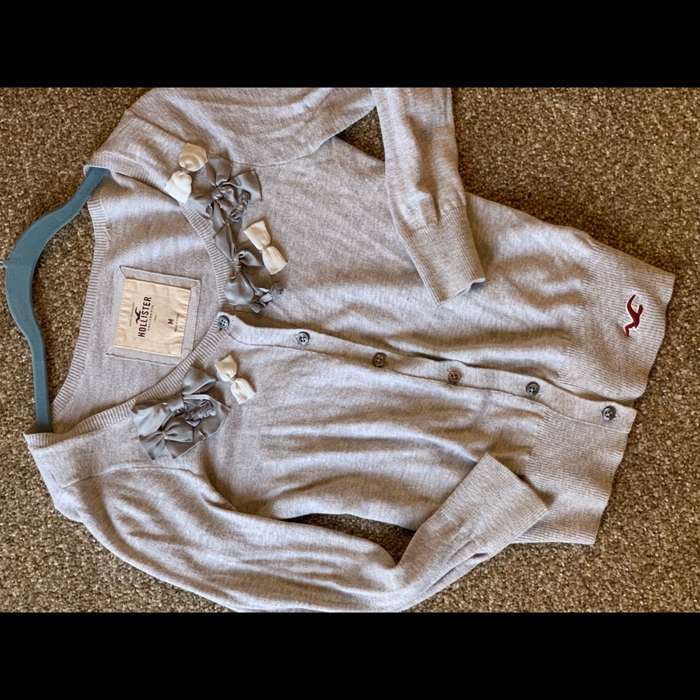 Button up sweater